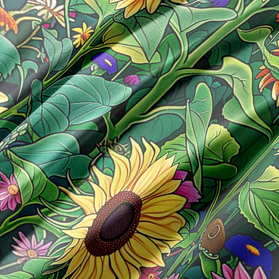 set copripiumino floreale botanico - include copripiumino e federe - design elegante e ispirato alla natura - tessuto morbido e confortevole - perfetto per l'arredamento della camera da letto del 2025 a $68.99 –P8