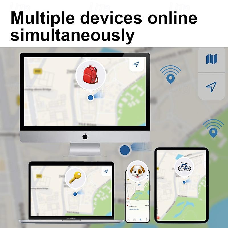 Găsitor inteligent Tracker GPS pentru animale de companie Dispozitiv anti-pierdere Mini Gps Tracker pentru portofel copii Căutare de chei pentru câine bătrân ios Găsește aplicația mea (nu pentru 2025 - $25.99 –P6