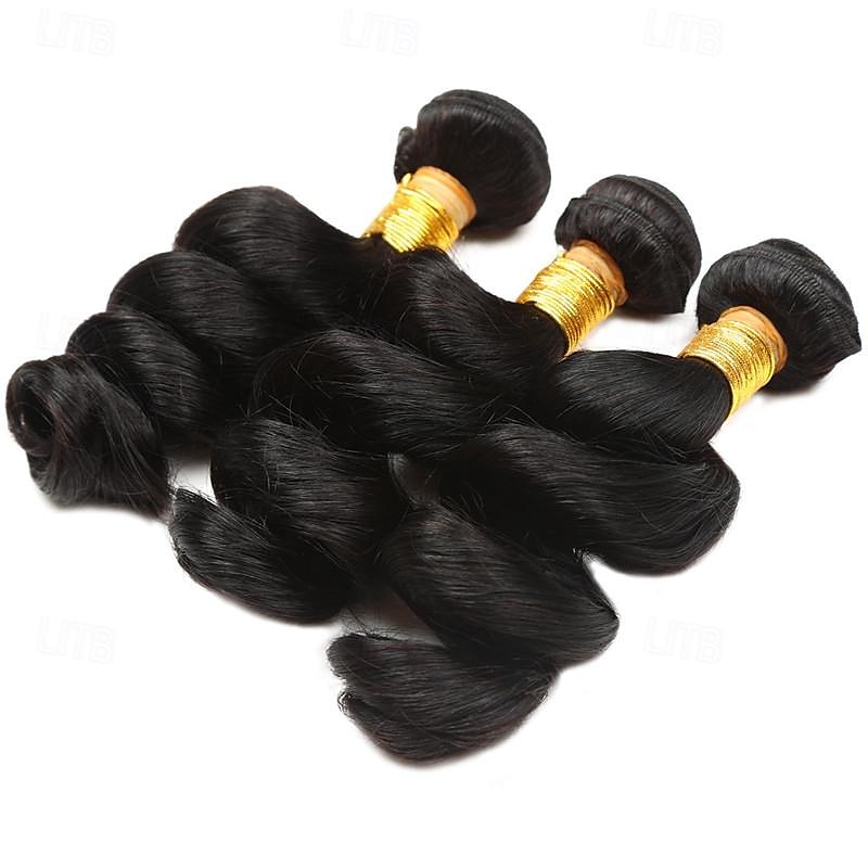 braziliaanse menselijk haar weave 3 bundels losse golfbundels menselijk haar extensions 8-28 inch 2025 - $81.79 –P5