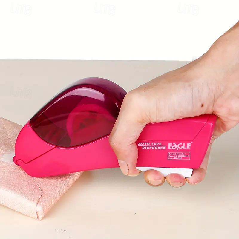 Coupe-ruban intelligent, porte-ruban de papeterie, machine à ruban portative transparente de 2025 ? $21.99 –P3