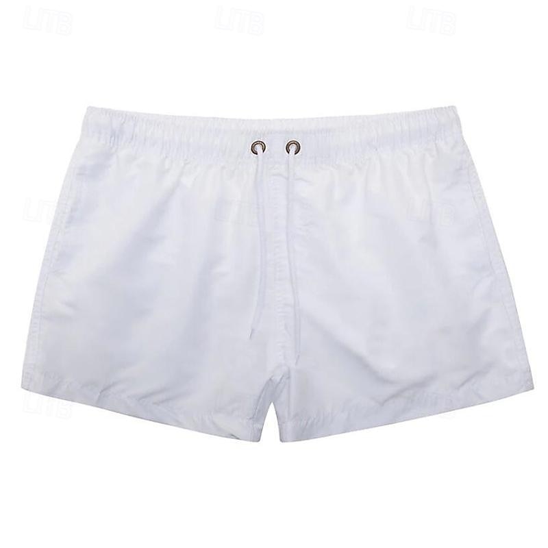 Men's Swim Trunks Swim Shorts Board Shorts Mesh Pocket Drawstring Elastic Waistband Shorts Outdoor Sports & Outdoor Athletic Breathable Quick Dry Soft Beach Workout Tailored Fit Sportswear Activewear 2025 - $12.99 –P16
