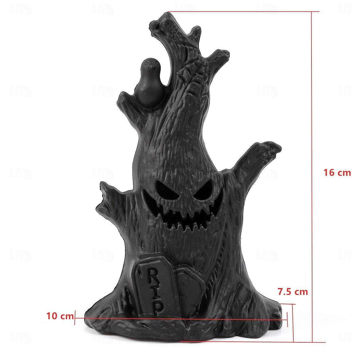 Halloween gejaagd huis licht decoratie licht spookstronk nachtlampje grimas led elektronisch kaarslicht halloween party thuis scène lay-out 1/3 stuks 2025 - $7.99 –P1