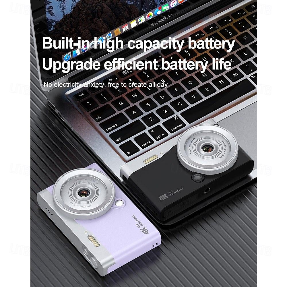 High definition anti shake 6800W true 4K high-definition digital student camera 16x zoom camera and video recorder 2025 - $56.99 –P9