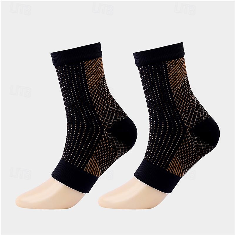 Mangas de compresión de la pierna 1 Par Básico Mujer Calcetines de tubo Transpirable Reductor del Sudor Cómodo Entrenamiento de gimnasio Baloncesto Corriendo Correr Ciclismo Deportes Color sólido 2025 - $8.49 –P5