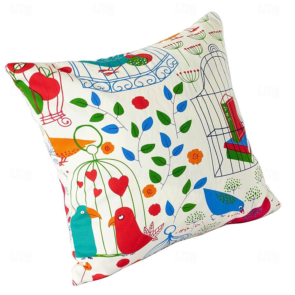 Cotton Decorative Toss Pillows Cover 1PC Soft Square Cushion Case Pillowcase for Bedroom Livingroom Sofa Couch Chair IKEA SERIES 2025 - $21.99 –P8