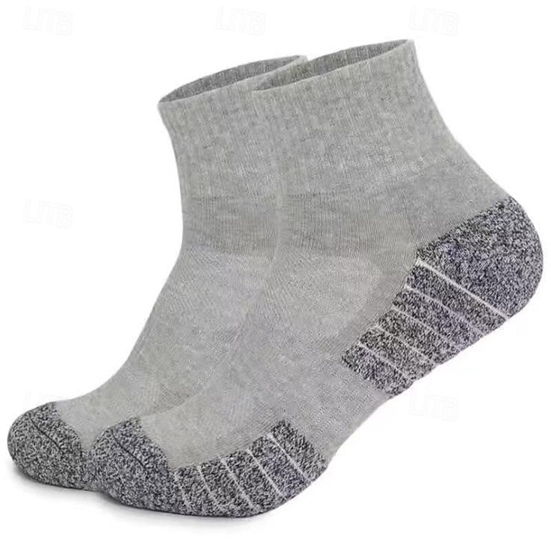 calcetines de compresión de talla grande calcetines deportivos deportivos calcetines para correr 1 par de calcetines a rayas antideslizantes transpirables absorbe el sudor cómodo entrenamiento de 2025 - $7.19 –P4