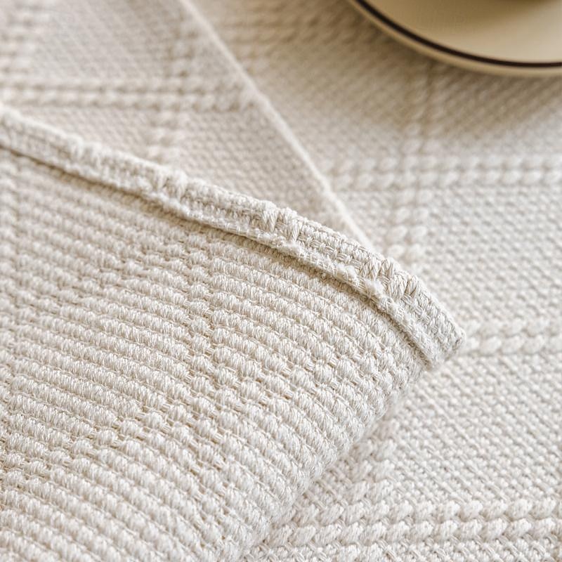 sofa cushion Waffle Four Seasons Universal Sofa Cushion Chenille Non slip Simple Sofa Cushion Solid Color Sofa Cover 2025 - $23.99 –P8