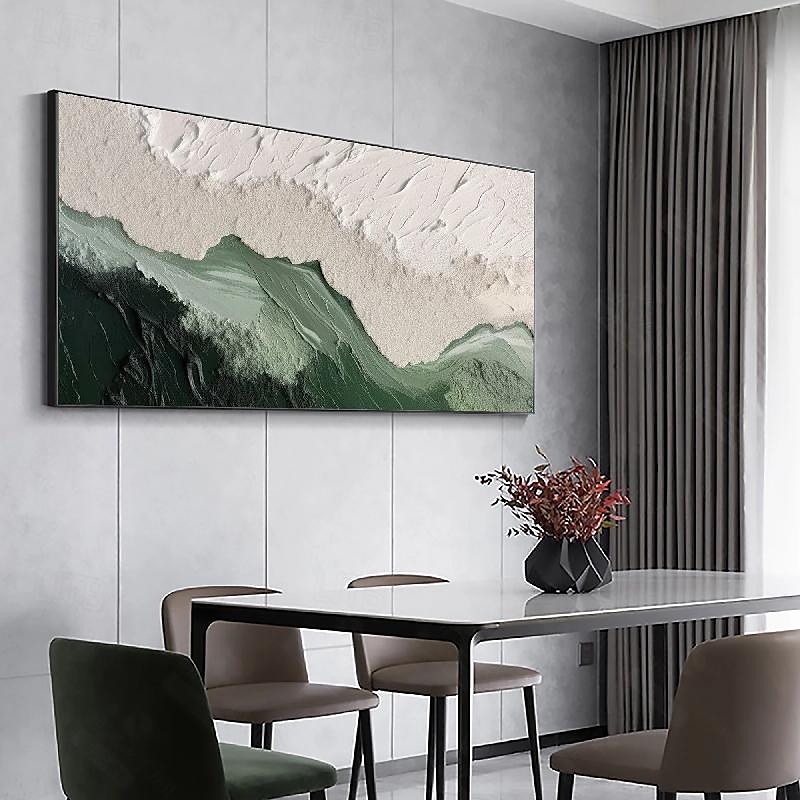 beige brun 3d målning handgjord brun wabi sabi konstverk oljemålning handmålad texturerad oljemålning beige oljemålning brun abstrakt canvas konst modern horisontell dekor konst 2025 - $83.99 –P10