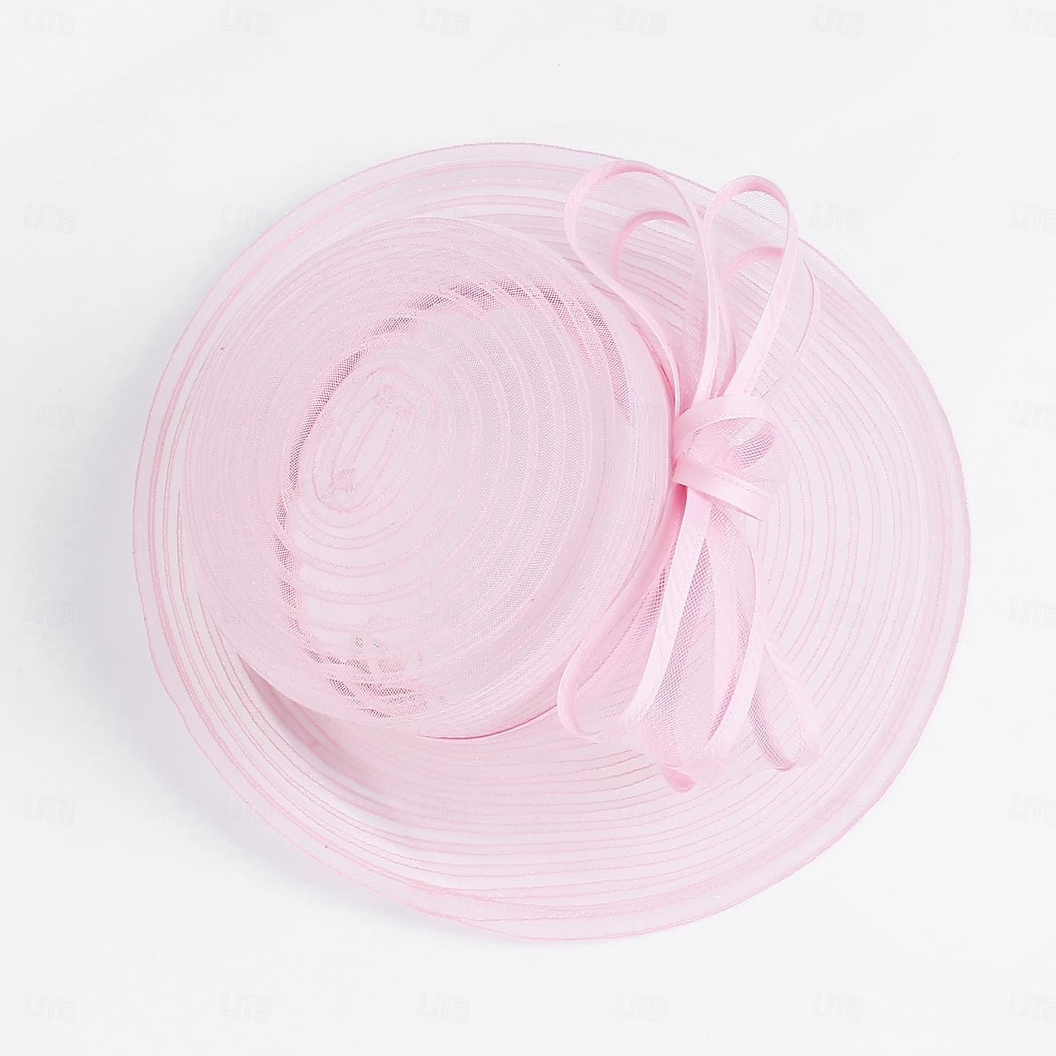chapeaux fibre seau chapeau disquette chapeau chapeau de soleil mariage décontracté élégant mariage avec nœud papillon casquette casque chapeaux de 2025 ? $48.99 –P15