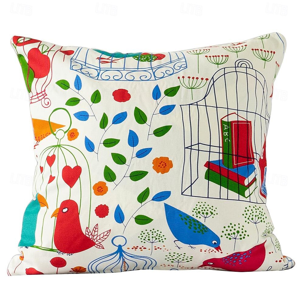 Cotton Decorative Toss Pillows Cover 1PC Soft Square Cushion Case Pillowcase for Bedroom Livingroom Sofa Couch Chair IKEA SERIES 2025 - $21.99 –P7
