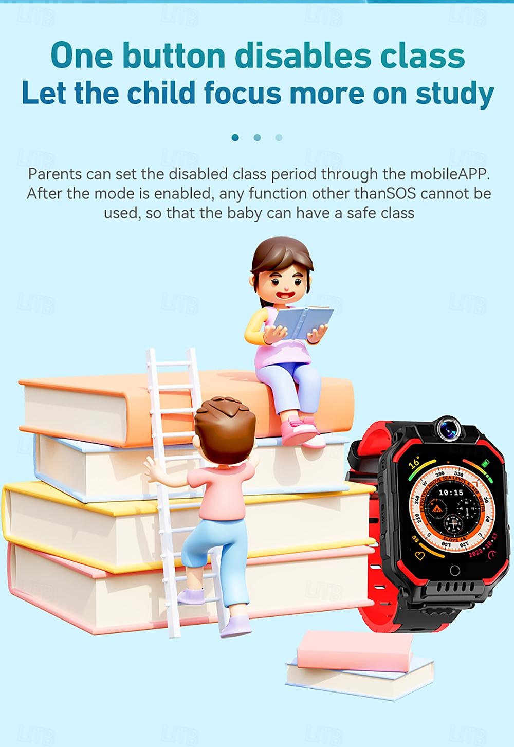 696 C86 Smart Watch 1.83 inch 4G LTE Cellular Smartwatch Phone Bluetooth Call Reminder Calendar Compatible with Android iOS Kid's Hands-Free Calls with Camera Message Reminder IP 67 42mm Watch Case 2025 - $47.99 –P10