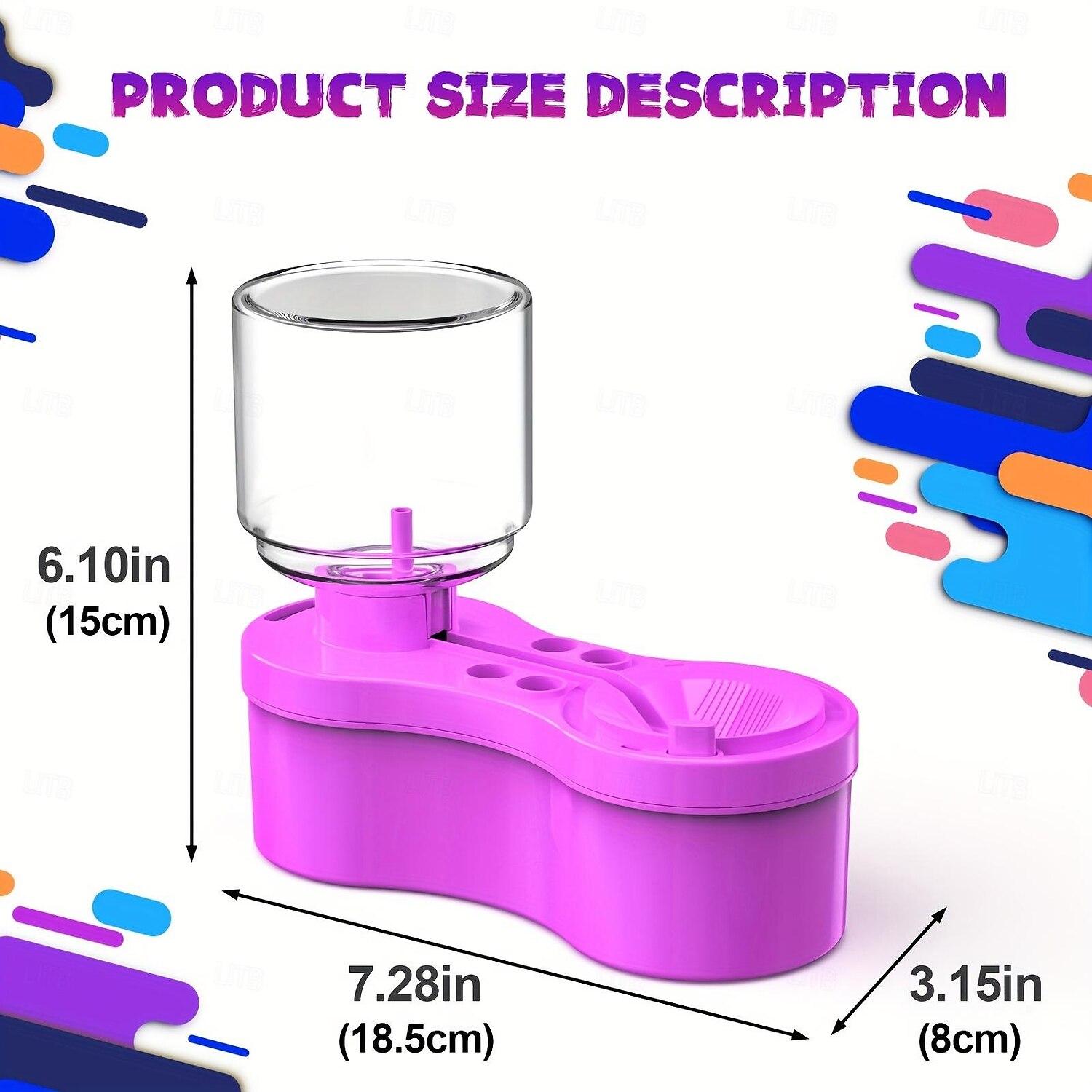 Detergente per pennelli set di pennelli sciacquatrice con scarico e portaspazzola set di pennelli per la circolazione dell'acqua detergente per sciacquatrice tazza forniture per pittura a base d'acqua del 2025 a $24.99 –P8