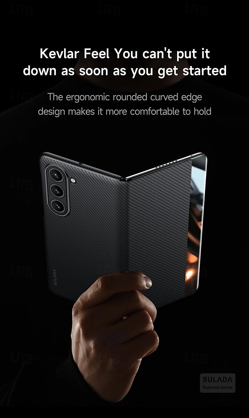 Phone Case For Samsung Galaxy Z Fold 6 Z Fold 5 Z Fold 4 Back Cover Magnetic Support Wireless Charging Card Slot PC 2025 - $30.99 –P2