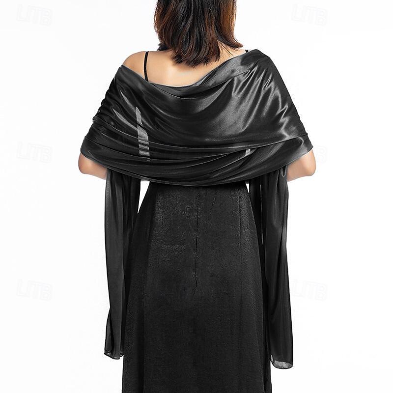 châle enveloppements pour femmes pashmina châles et enveloppements pour robes de soirée grande écharpe douce écharpe d'hiver châle de mariage de 2025 ? $23.99 –P19