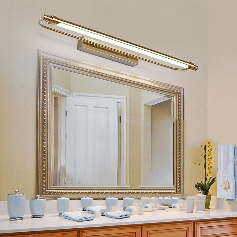 Luz led para tocador, 6w, luces retro con imagen de pared, espejo de maquillaje giratorio, luz frontal, accesorio de iluminación para tocador de baño 2025 - $116.99 –P8