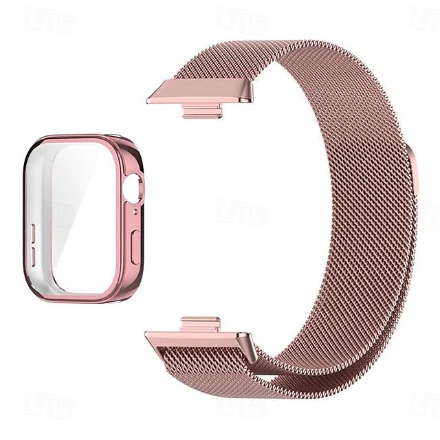 2025年 スマートウォッチバンド と互換性があります Huawei Huawei Band 7 Huawei Watch Fit 2 バンド 8 フィット3を見る バンド 9 スマートウォッチ ストラップ ケース付き マグネティッククラスプ メッシュ ミレネーゼループ 置換 リストバンド  コレクション – $21.99 –P13