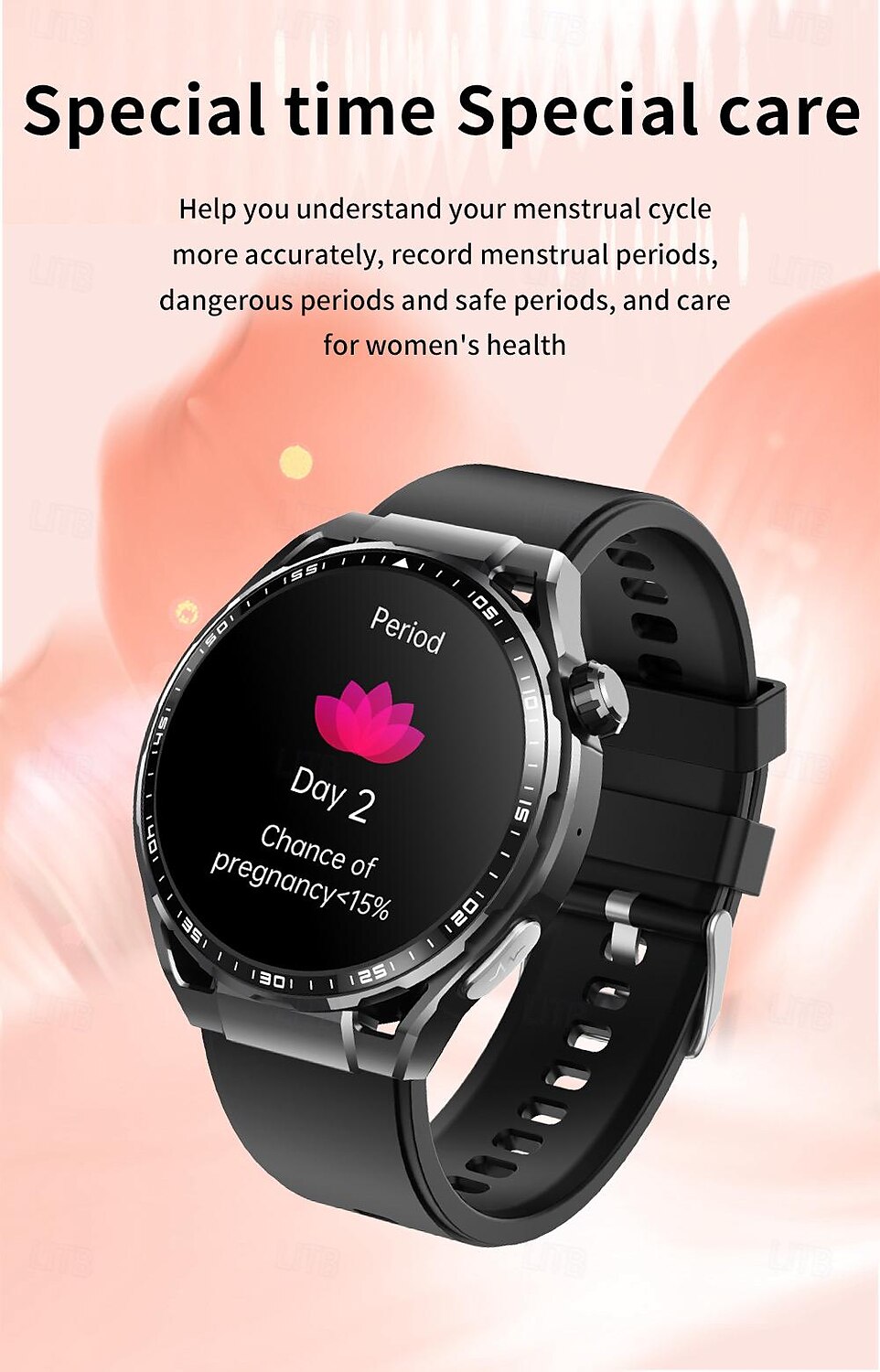 696 F200 Smart Watch 1.55 inch Smart Band Fitness Bracelet Bluetooth Pedometer Call Reminder Sleep Tracker Compatible with Samsung Men Hands-Free Calls Message Reminder IP 67 46mm Watch Case 2025 - $81.99 –P16