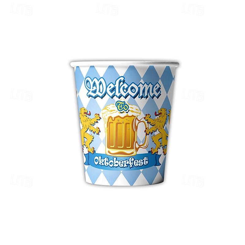 100 Count Paper Plates 7 inche OR 9 inche Dinner Paper Plates Dessert Paper Plates Ideal for oktoberfest oktoberfest theme Dinner and Dessert Plates 2025 - $19.49 –P3