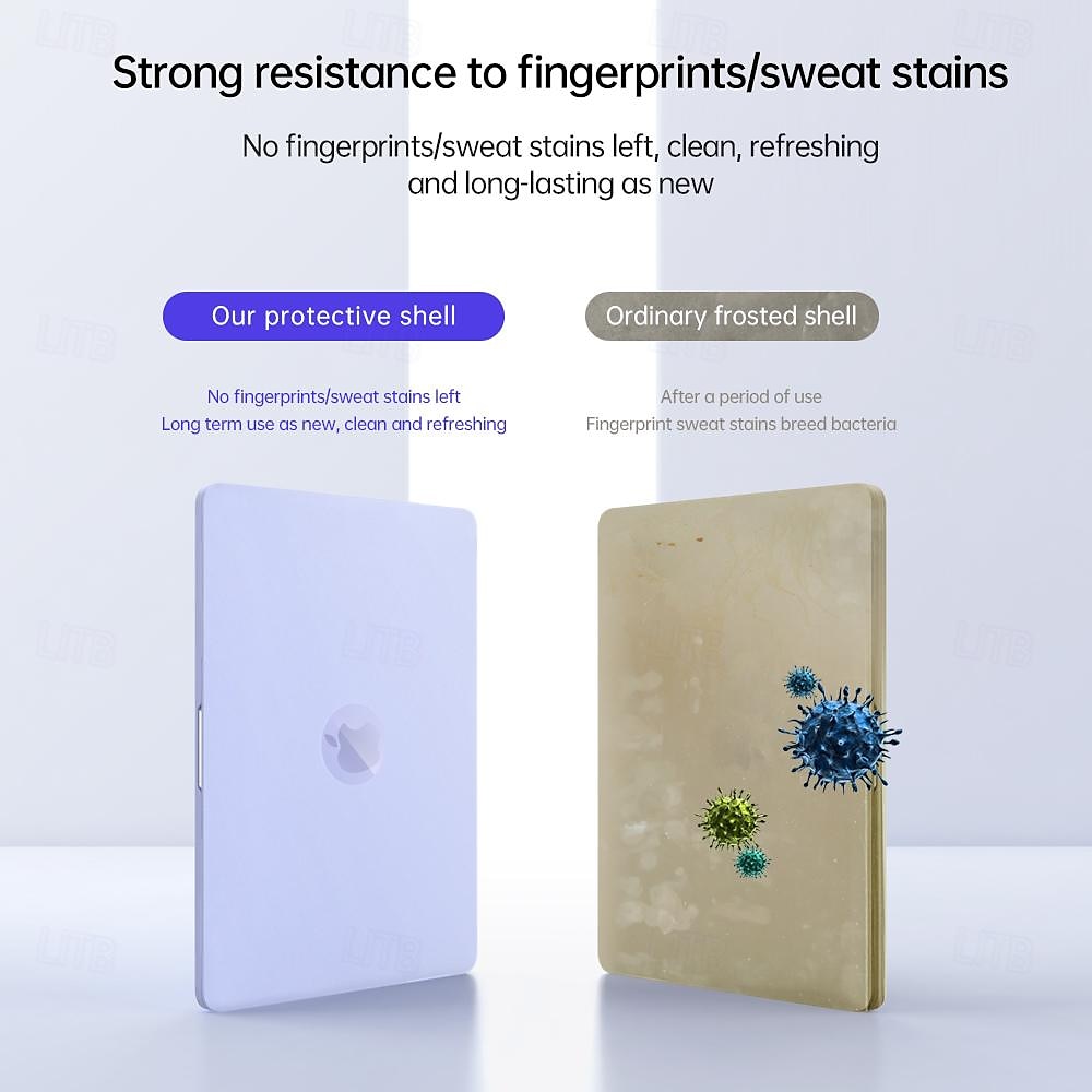 MacBook Hoes Compatibel met: Macbook Air Pro 13.3 14 16.0 duim Hard Muovi Kristalhelder 2026 - $29.99 –P6