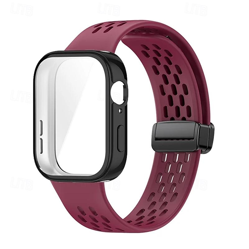 Smart Watch Band Συμβατό με Huawei Ρολόι Fit 3 Εξυπνο ρολόι Λουρί με την υπόθεση Μαγνητικό κούμπωμα Ανθεκτική σε πτώσεις Αθλητικό Μπρασελέ Αντικατάσταση Περικάρπιο 2025 - $19.99 –P6