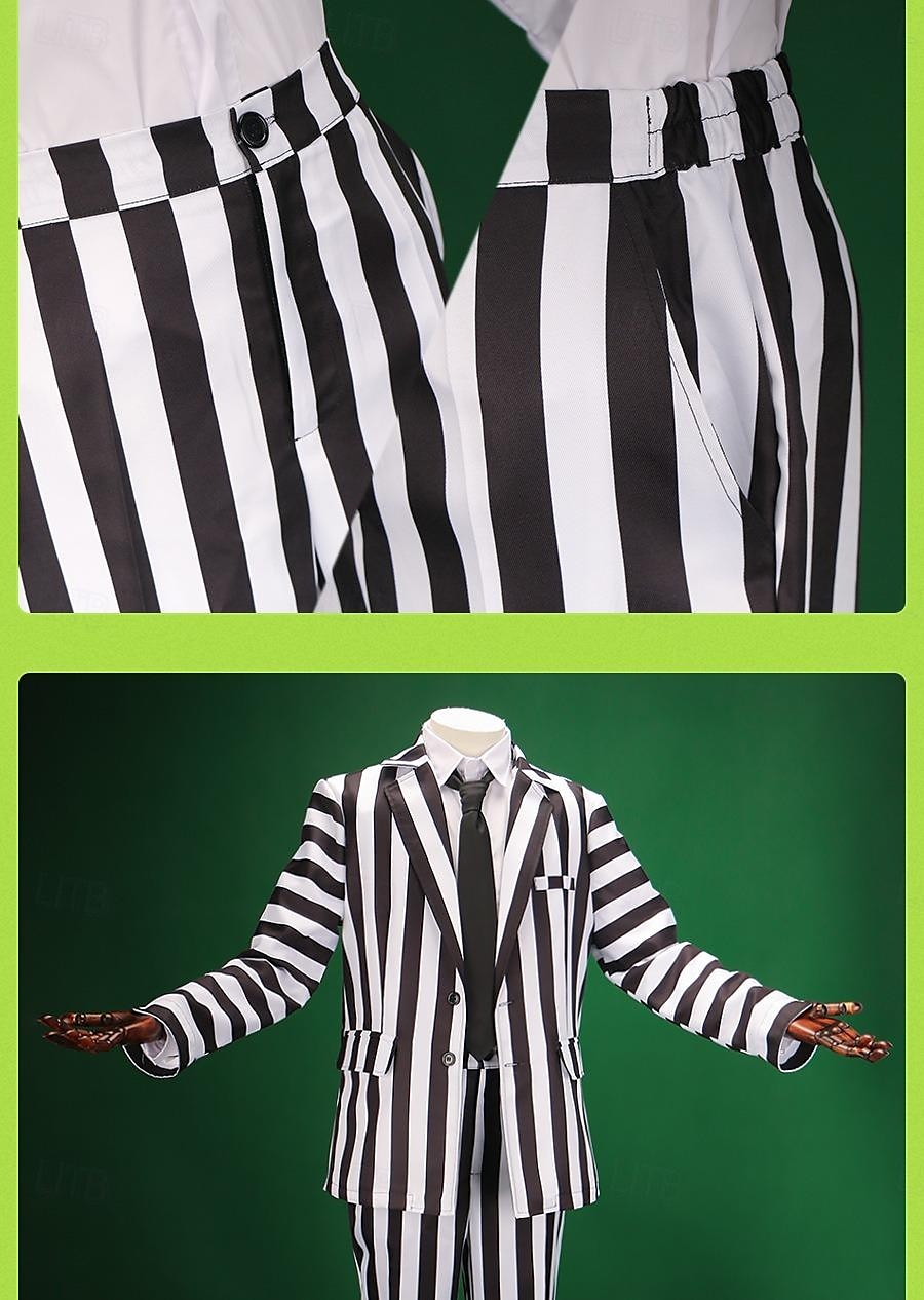 Beetlejuice Beetlejuice 2 Ghost Bride Lydia Deetz Cosplay Costume Halloween Group Couples Costumes Adults' Men's Women's Horror Wedding Party Halloween Carnival Easy Carnival Costume 2025 - $34.99 –P15
