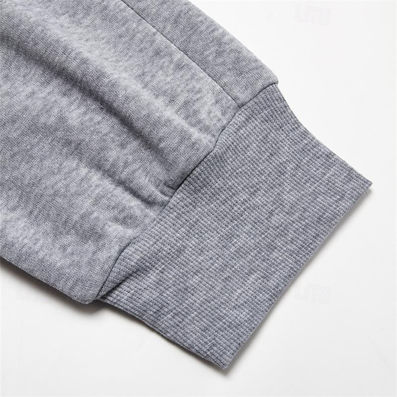 Herr Fleecebyxor Joggingbyxor Joggare Långbyxor Snörning Slät Komfort Andningsfunktion Utomhus Dagligen Utekväll Mode Ledigt Svart Grön 2025 - $18.49 -P7