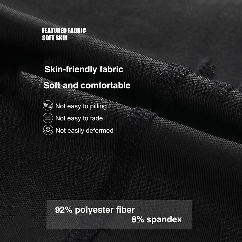 Men's Compression Shirt Athletic Shirt Gym Shirt Fitness Shirt Short Sleeve Tee Tshirt Casual Athleisure Breathable Quick Dry Soft Fitness Gym Workout Running Sportswear Activewear Black White Red 2025 - $12.39 –P13