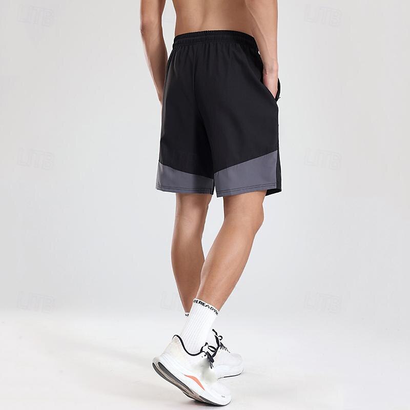 Homens Shorts de moletom Calção Shorts de verão Bolsos Com Cordão Cintura elástica Tecido Conforto Curto Esportes Diário Para Noite Moda Casual Preto Cinzento Micro-Elástica de 2025 por $13.49 –P2