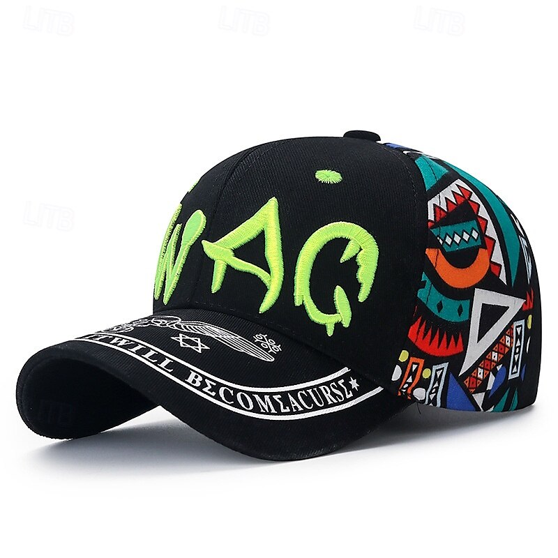 Bărbați Șapcă de baseball Palarie de soare Căciulă de camioner Negru Bleumarin 100% bumbac Brodat Imprimeu Modă Casual Stradă Zilnic Scrisă Ajustabile Cremă Cu Protecție Solară Respirabil 2025 - $6.49 –P1