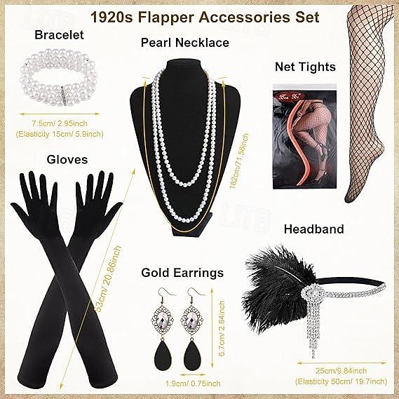 Roaring 20s 1920s Floor Length Knee Length Dress Evening Dress Outfits Short Sleeves The Great Gatsby Charleston Wedding Guest Sequins Tassel Fringe Feather V Neck Fancy Dress Women's New Year 2026 - $82.99 –P3