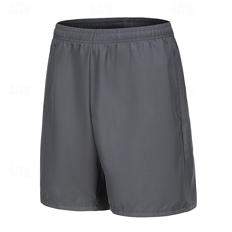 Hombre Pantalones cortos de sudor Pantalón corto Pantalones cortos de verano Bolsillo Cintura elástica Plano Comodidad Corto Deporte Diario Noche Moda Casual Negro Azul Real Microelástico 2025 - $10.99 –P11