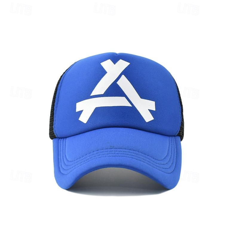 Herre Snapback lue Baseballcaps Solhatt Trucker Hat Nettinghette Svart Hvit Bomull Netting Mesh tilbake Mote Fritid Gate Daglig Grafisk Justerbare Solkrem Pustende 2025 - $5.49 –P6