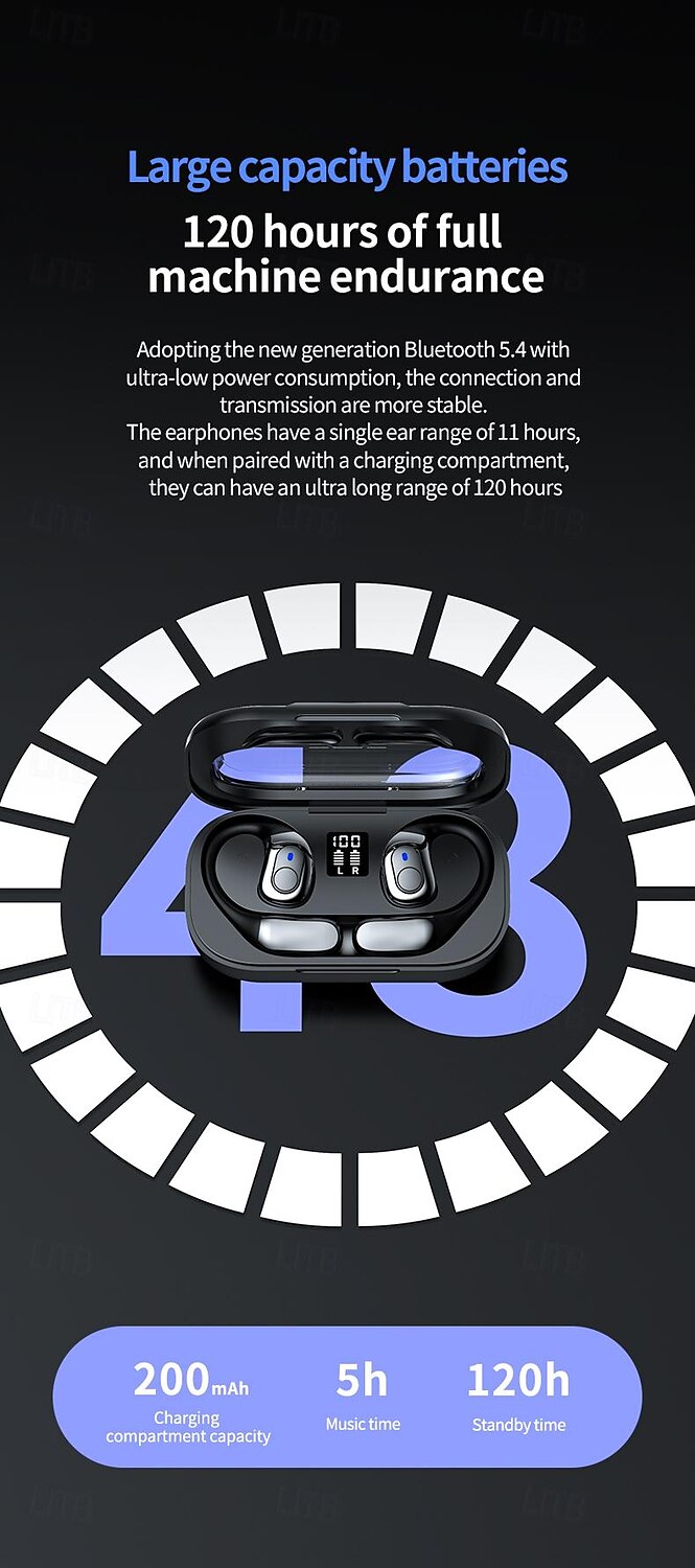 Bluetooth 5.4 Touch Control Wireless Bluetooth Earphone Headphones Waterproof Sport Gaming Headset Noise Cancelling Earbuds 2025 - $24.99 –P3