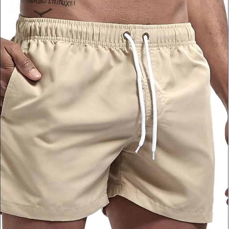 Men's Swim Trunks Swim Shorts Board Shorts Mesh Pocket Drawstring Elastic Waistband Shorts Outdoor Sports & Outdoor Athletic Breathable Quick Dry Soft Beach Workout Tailored Fit Sportswear Activewear 2025 - $12.99 –P13
