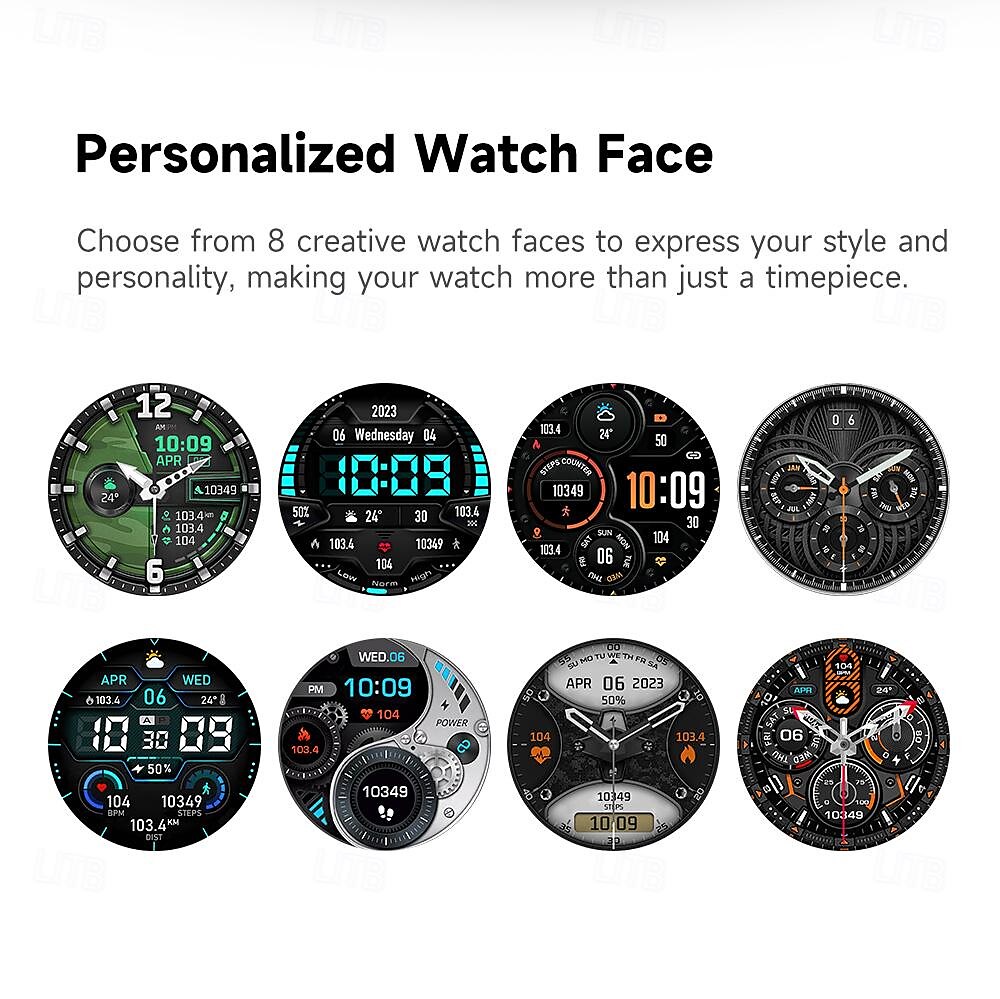 iMosi I6 Smart Watch 1.43 inch 4G LTE Cellular Smartwatch Phone 4G Pedometer Call Reminder Sleep Tracker Compatible with Null Men GPS Hands-Free Calls Waterproof IP 67 46mm Watch Case 2025 - $128.99 –P11