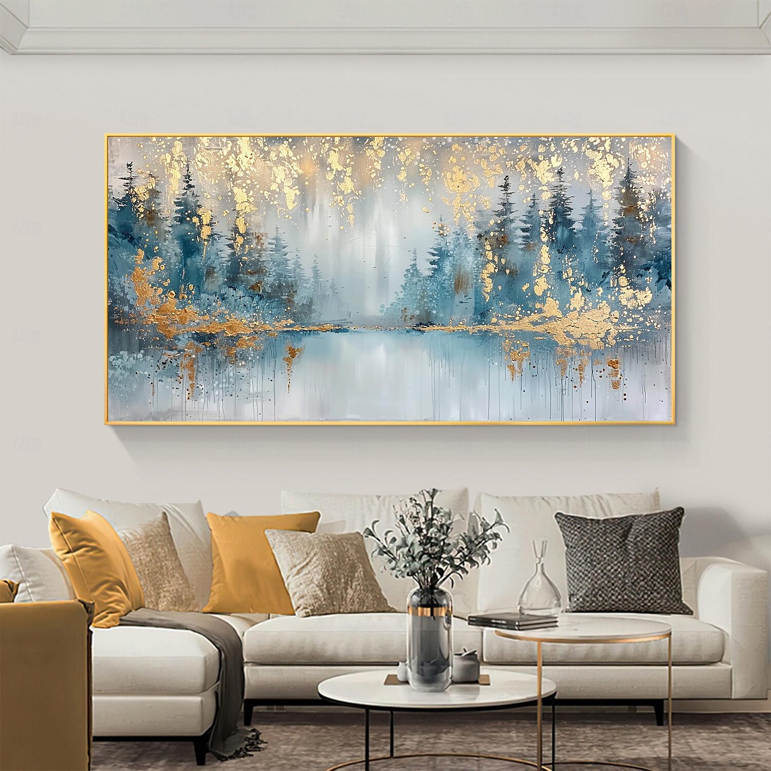 Manual Handmade Oil Painting Hand Painted Horizontal Panoramic Abstract Landscape Modern Realism Rolled Canvas (No Frame) 2025 - $150.99 –P7