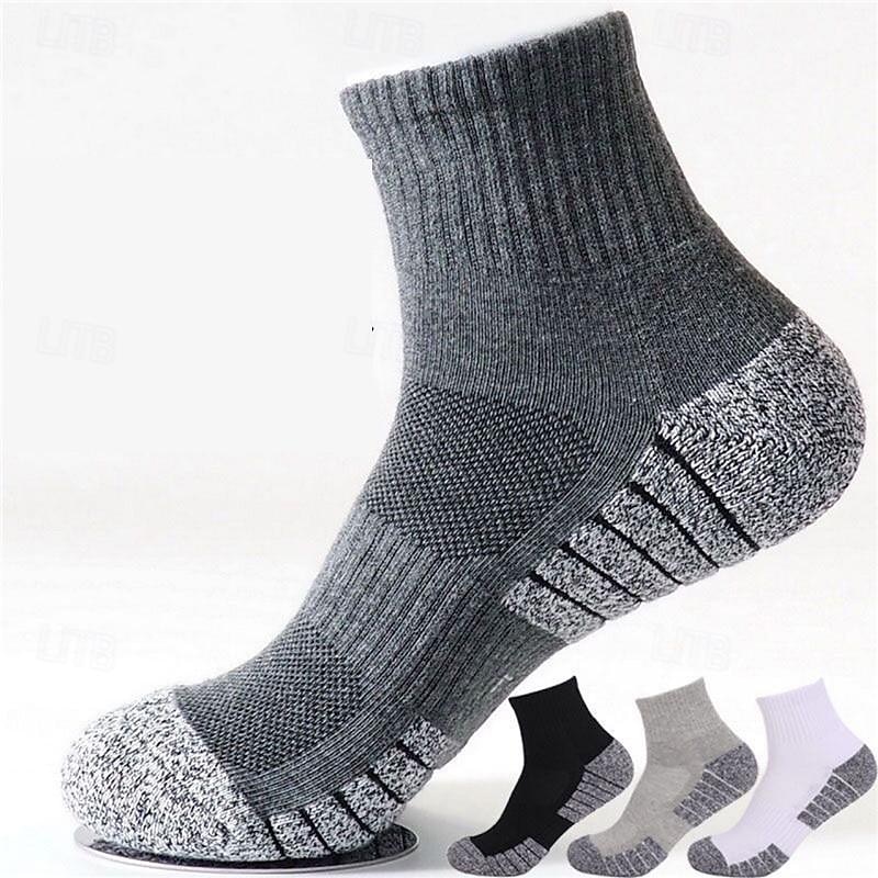 calcetines de compresión de talla grande calcetines deportivos deportivos calcetines para correr 1 par de calcetines a rayas antideslizantes transpirables absorbe el sudor cómodo entrenamiento de 2025 - $7.19 –P8