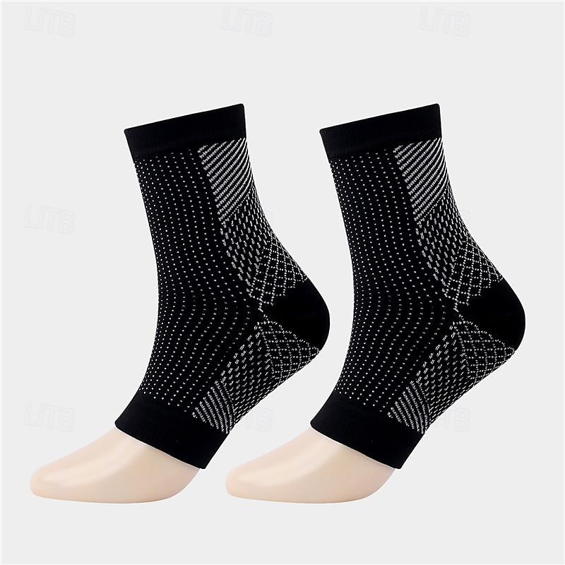 Mangas de compresión de la pierna 1 Par Básico Mujer Calcetines de tubo Transpirable Reductor del Sudor Cómodo Entrenamiento de gimnasio Baloncesto Corriendo Correr Ciclismo Deportes Color sólido 2025 - $8.49 –P4