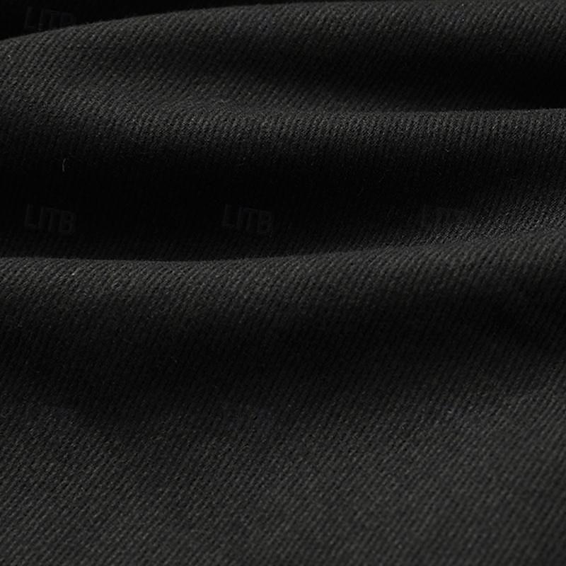 Men's Trousers Chinos Chino Pants Casual Pants Pocket Plain Comfort Breathable Full Length Outdoor Daily Going out Fashion Streetwear Black White Micro-elastic 2025 - $28.99 –P5