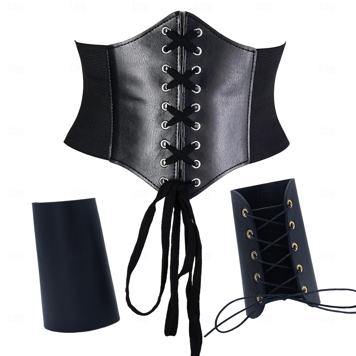 Ρετρό / Βίντατζ Μεσαίωνα Αναγέννησης Φορέματα Στολές Ηρώων Σετ αξεσουάρ Βίκινγκ Ξένος Ranger Φανταχτερή Φόρεμα Γυναικεία Βίκινγκ Φαντασία Μασκάρεμα Επίδοση LARP Ρεν Φερ Ενηλίκων 2026 - $48.99 –P6