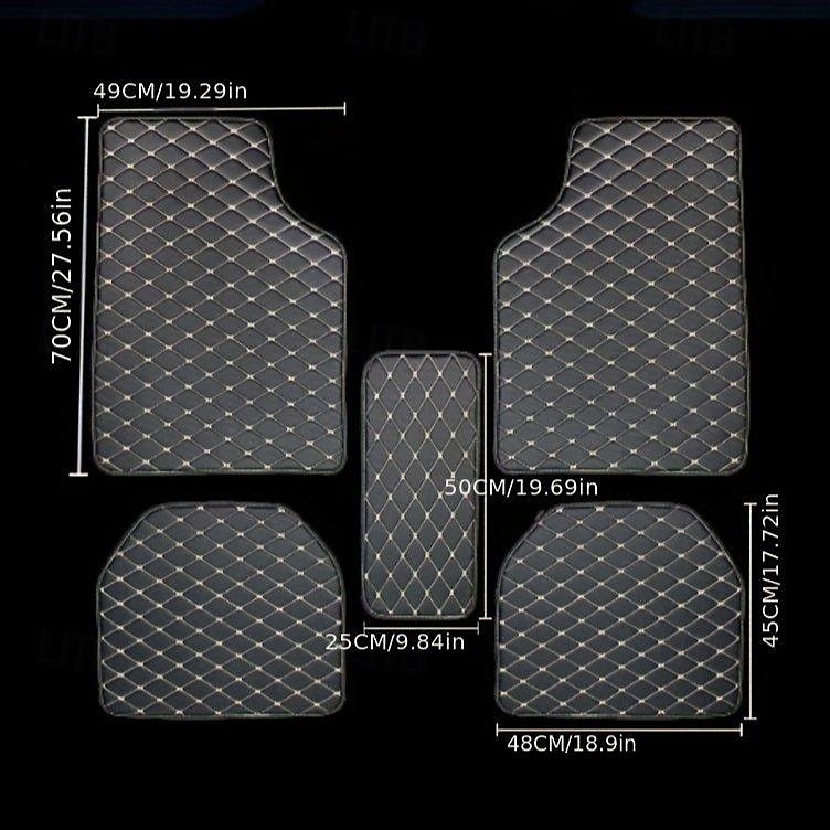 Car Floor Mats Durable Waterproof Set of Universal Auto Rugs for Enhanced Interior Protection 2025 - $31.99 –P7