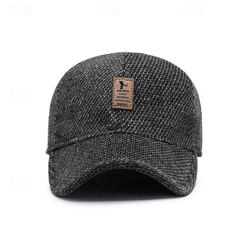 Per uomo Cappellino da baseball Cappello da sole Cappello da camionista Nero Caffè Poliestere Di tendenza Informale Strada Giornaliero Liscio Regolabile Crema solare Traspirante del 2025 a $6.49 –P5
