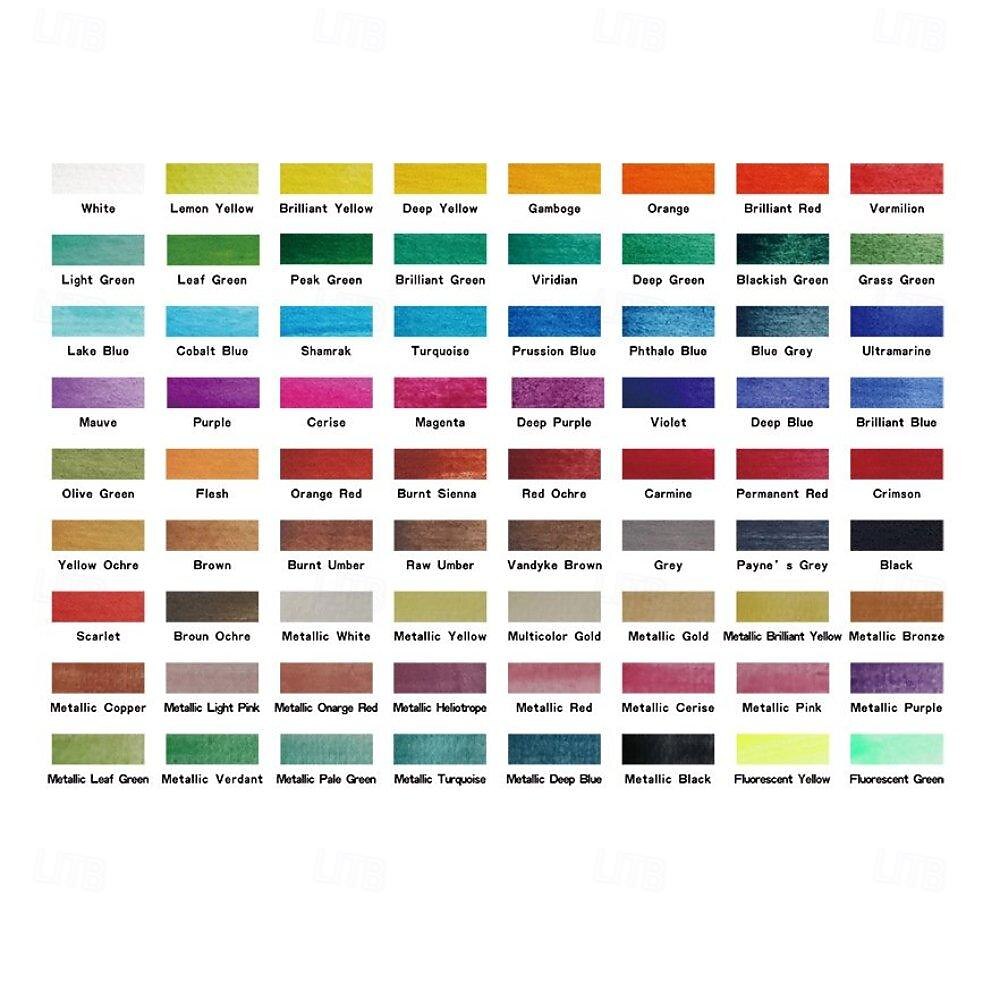 σετ μασίφ ακουαρέλα μπογιά μεταλλικό κουτί προμήθειες ακουαρέλας ακουαρέλα χρωστικές προμήθειες τέχνης πίσω στο σχολείο 2026 - $27.99 –P5