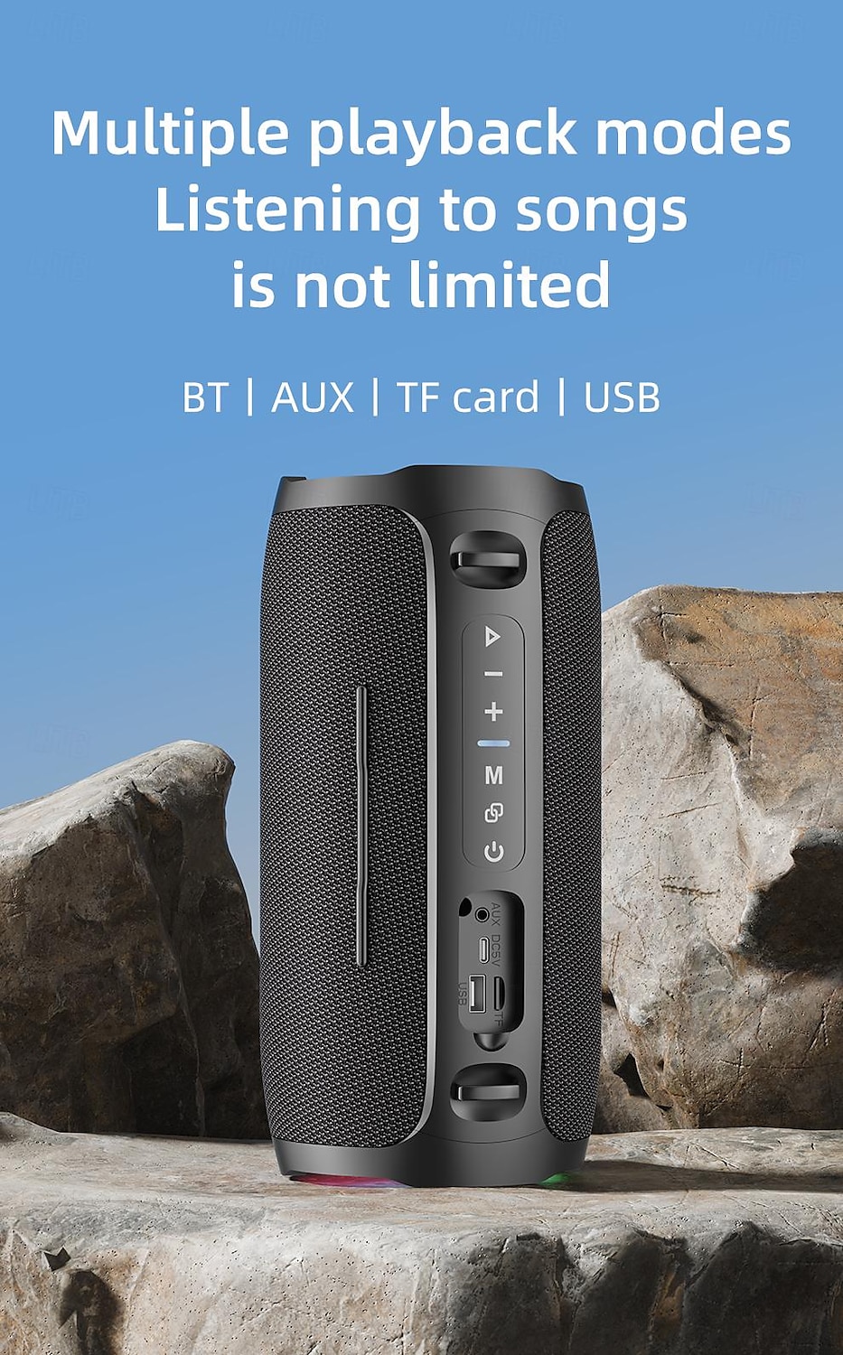 ZEALOT S76 Outdoor Speaker Bluetooth Speaker Bluetooth USB TF Card Outdoor Waterproof Stereo Sound Speaker For PC Laptop Mobile Phone 2025 - $171.99 –P11