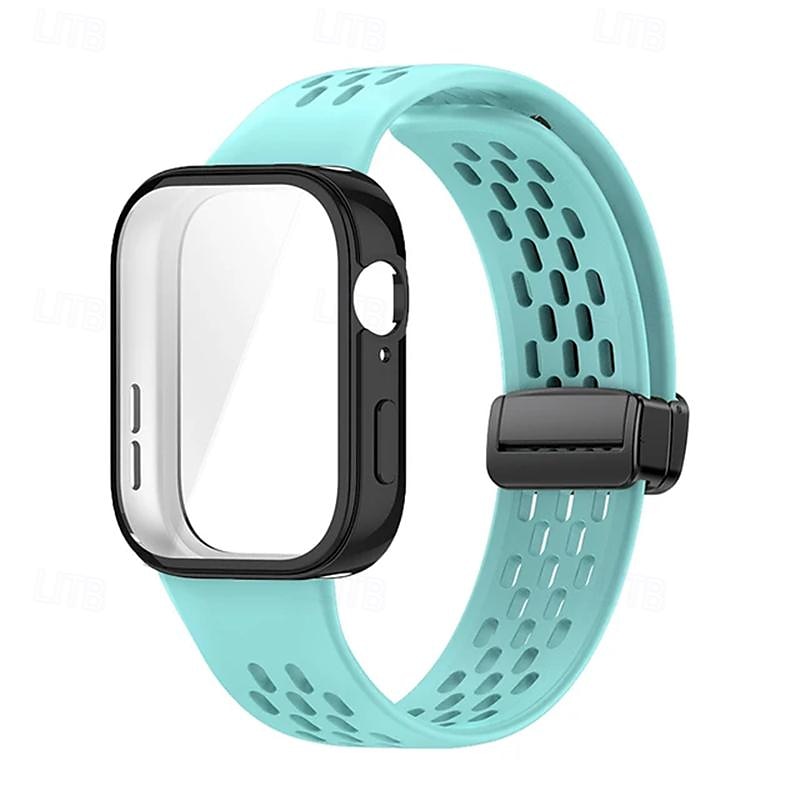 Smart Watch Band Συμβατό με Huawei Ρολόι Fit 3 Εξυπνο ρολόι Λουρί με την υπόθεση Μαγνητικό κούμπωμα Ανθεκτική σε πτώσεις Αθλητικό Μπρασελέ Αντικατάσταση Περικάρπιο 2025 - $19.99 –P7