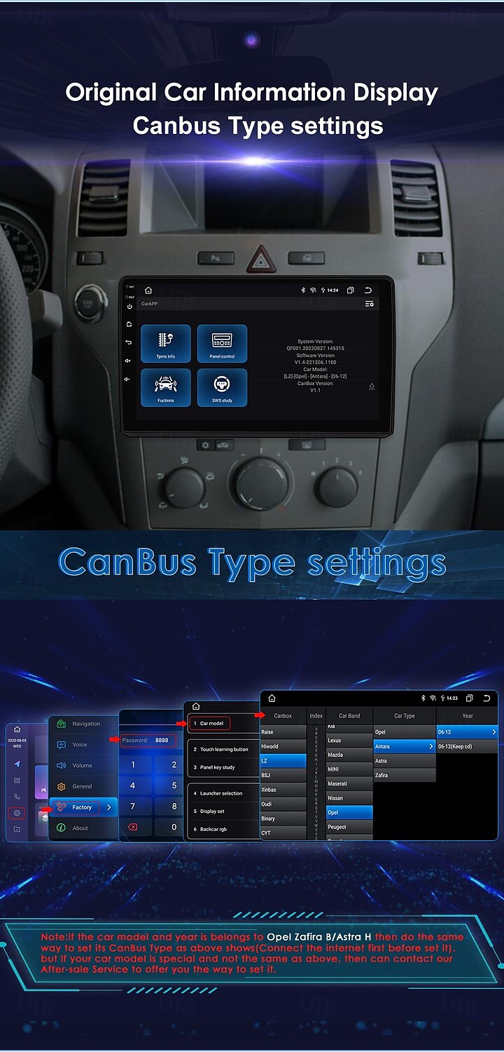 2025年 オペル ザフィーラ B アストラ H 2005-2014 カー マルチメディア プレーヤー GPS ナビゲーション オーディオ ビデオ ラジオ ステレオ RDS  コレクション – $259.29 –P6