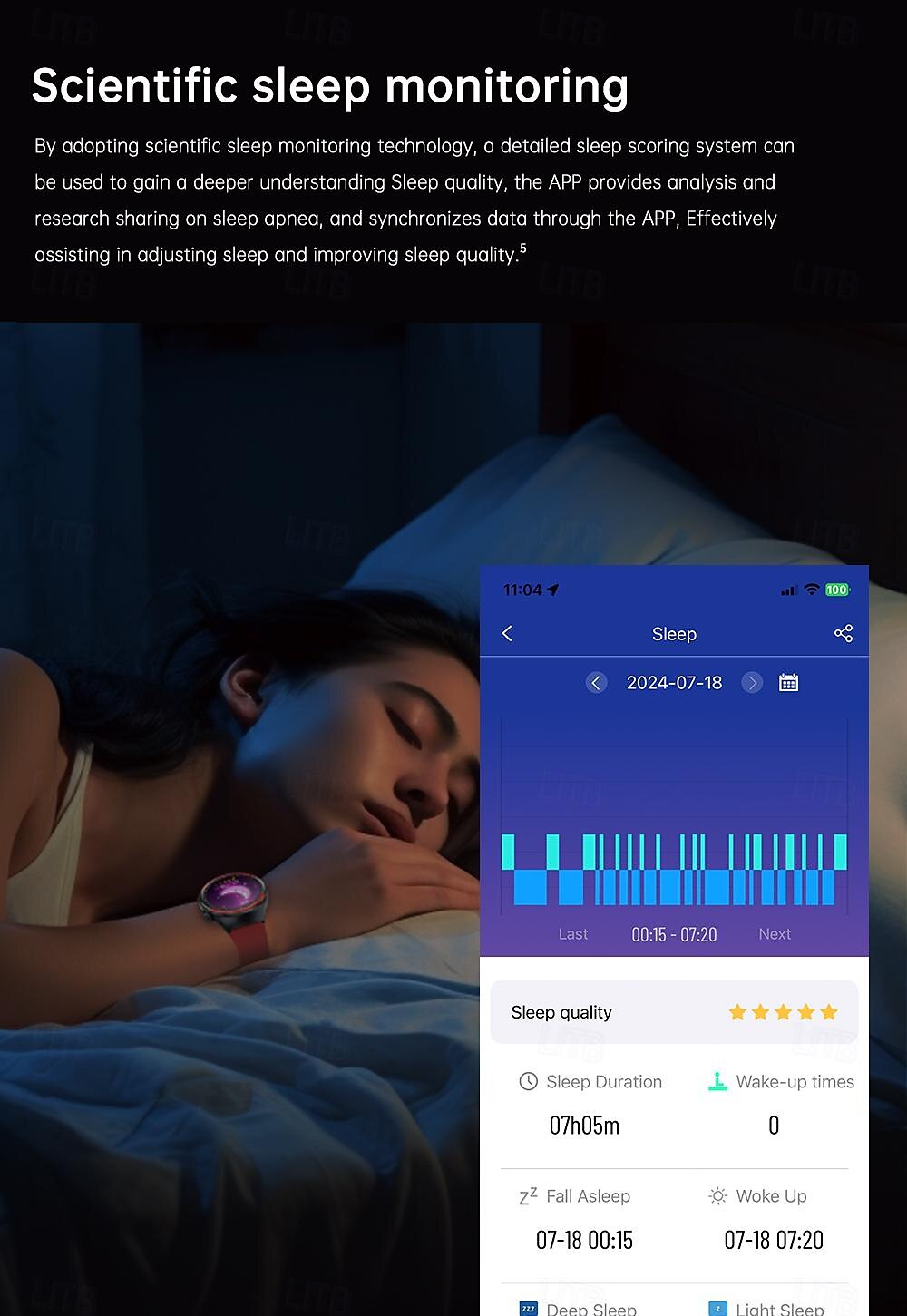iMosi T82 Умные часы 1.43 дюймовый Смарт Часы Bluetooth Контроль температуры Педометр Напоминание о звонке Совместим с Android iOS Женский Мужчины Хендс-фри звонки Водонепроницаемый Медиа контроль 2025 - $51.19 –P7