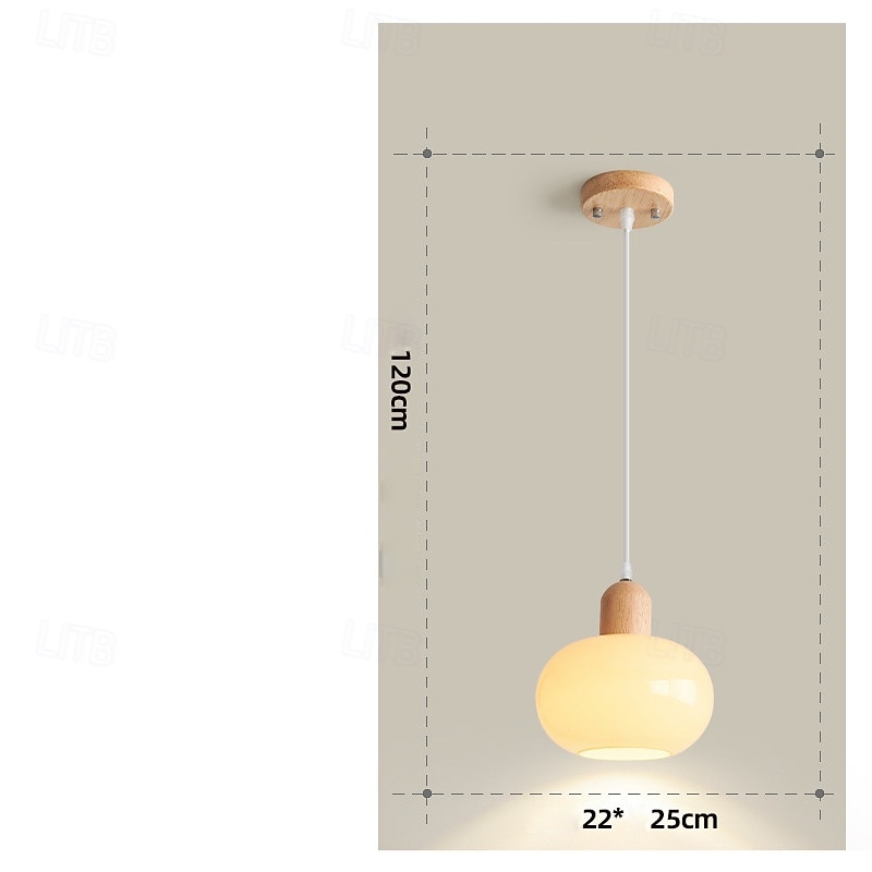 lampada a sospensione a led bianco caldo 1 luce 7w e26/e27 interni in stile francese paralume in vetro lampada a sospensione filo sospeso lampadario a soffitto regolabile comodino soggiorno apparecchi del 2025 a $101.99 –P6