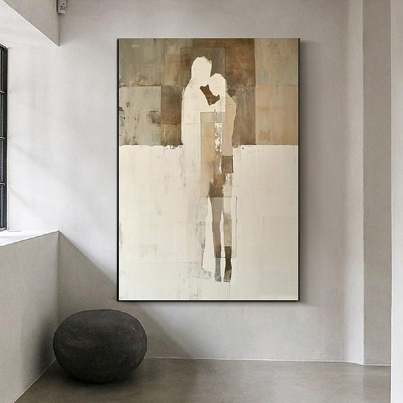 Oil painting handmade Abstract Woman Figure Canvas paintings wall Art ...