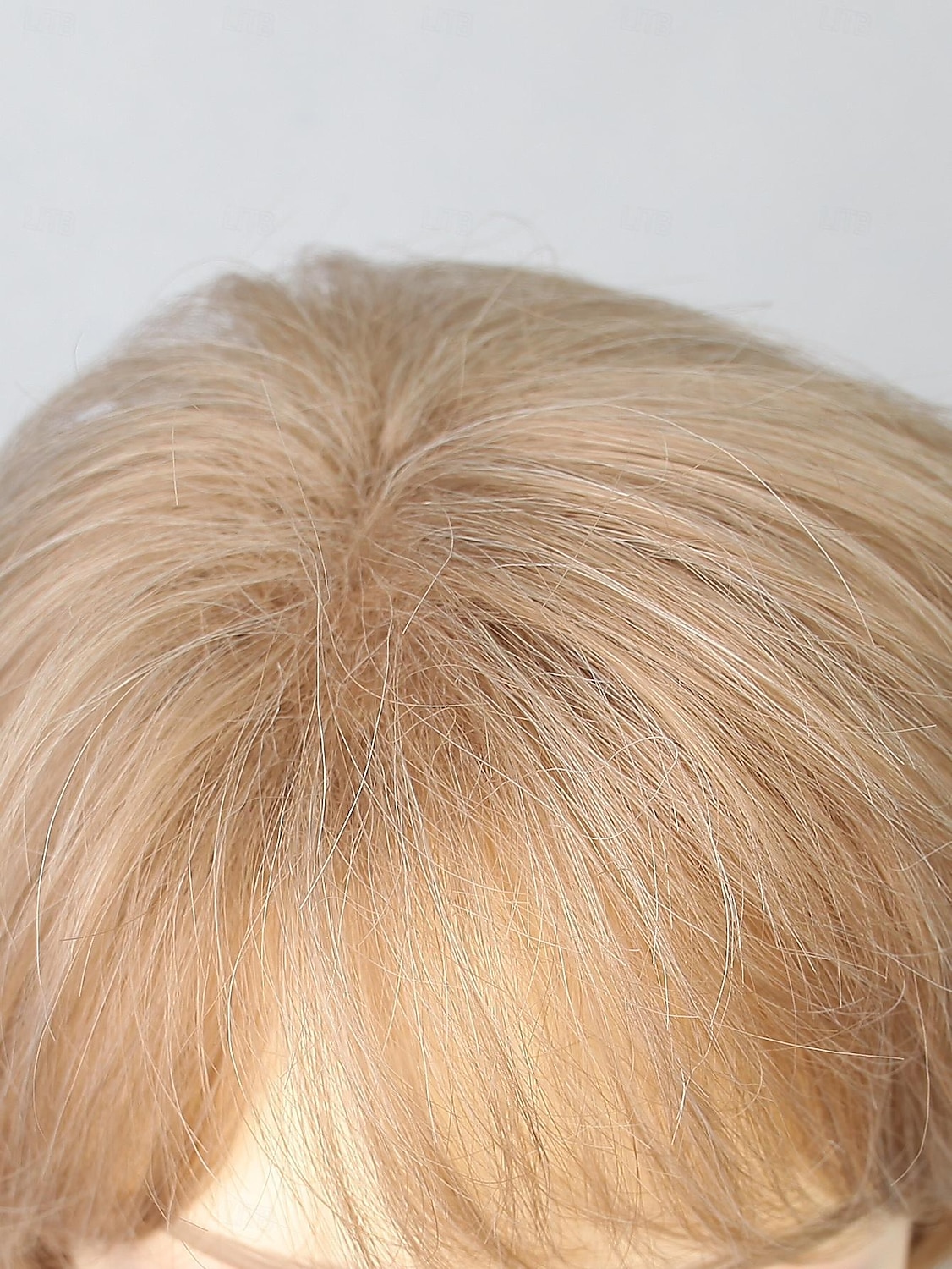 Synthetische pruiken Natuurlijk recht Korte bob Zijdeel Pruik 25.4 cm Lichtgoud Synthetisch haar Dames Meerkleurig 2025 - $18.49 –P10